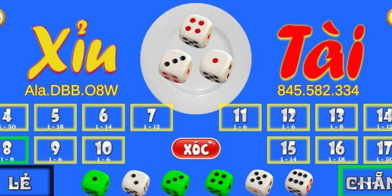 Cách tính thắng thua Sicbo 