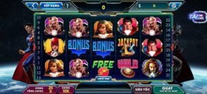 quay hũ Justice League đa dạng