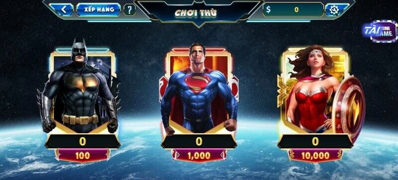 Nổ hũ Justice League 